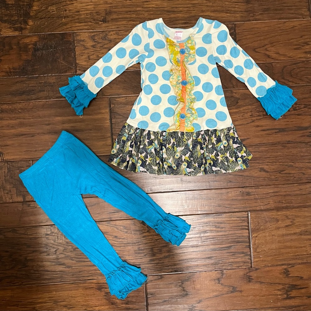 Giggle Moon SET. Girls Size 4 Toddler. VGUC, worn one time